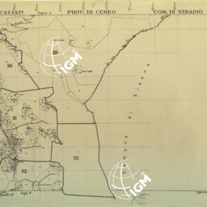MAPPE CATASTALI D'ITALIA - PROVINCIA DI CUNEO - COMUNE DI VINADIO Foglio L