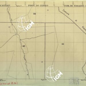 MAPPE CATASTALI D'ITALIA - PROVINCIA DI CUNEO - COMUNE DI VINADIO Foglio T