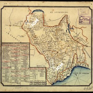 STATO DELLE ROTTE DI POSTA CON LA DESIGNAZIONE DELLE POSTE DI TRAVERSA