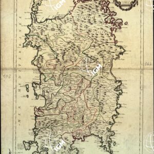 LE ROYAUME DE SARDAIGNE DRESSE SUR LES CARTES MANUSCRITES LEVEES DANS LE PAYS PAR LES INGENIEURS PIEMONTOIS. A VENISE PAR P.SANTINI 1779 CHEZ M.REMONDINI