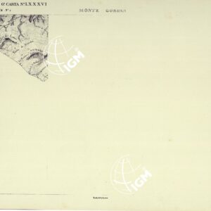 CARTA DELLA CONTEA DI NIZZA - Foglio 62 - Monte Gordan