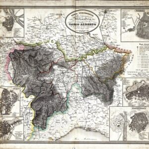 CARTA COROGRAFICA DELLA DIVISIONE DI ALESSANDRIA