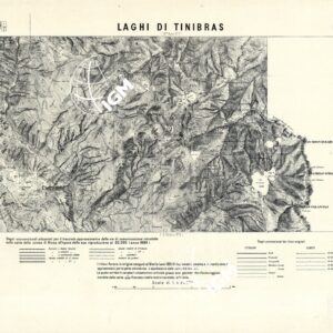 CARTA DELLA CONTEA DI NIZZA - Foglio 1 - Laghi di Tinibras