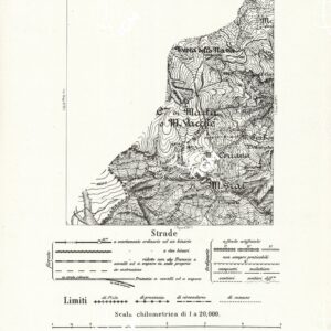 CARTA DELLA CONTEA DI NIZZA - Foglio 20 bis - M.te Grai