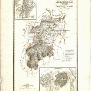 STATI SARDI ITALIANI DI TERRAFERMA - DIVISIONE MILITARE DI ALESSANDRIA PROVINCIE DI ALESSANDRIA E DI ACQUI - Foglio 8