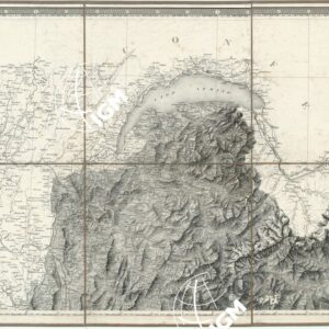 CARTA DEGLI STATI DI SUA MAESTA' SARDA IN TERRAFERMA OPERA DEL REAL CORPO DI STATO MAGGIORE GENERALE. INCISA E PUBBLICATA L'ANNO 1841 - Foglio 1