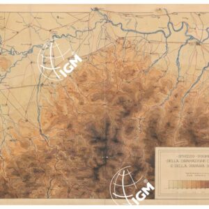 SCHIZZO IPOSOMETRICO DELLA DIRAMAZIONE DI M. ANTOLA E DELLA PIANURA DI MARENGO