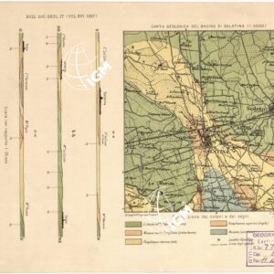 CARTA GEOLOGICA DEL BACINO DI GALATINA