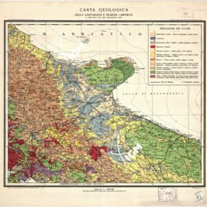 CARTA GEOLOGICA DELLA CAPITANATA E REGIONI LIMITROFE CARTA AGROLOGICA DEL TAVOLIERE DI FOGGIA