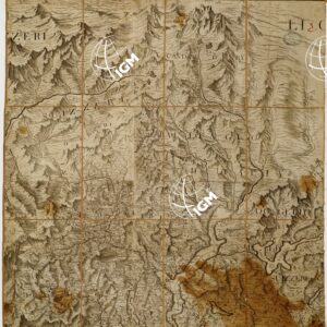 CARTA COROGRAFICA DEGLI STATI DI S. M. IL RE DI SARDEGNA DATA IN LUCE DALL'INGEGNERE BORGONIO NEL 1683 CORRETTA ED ACCRESCIUTA NELL'ANNO 1772 - Foglio 3