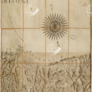 CARTA COROGRAFICA DEGLI STATI DI S. M. IL RE DI SARDEGNA DATA IN LUCE DALL'INGEGNERE BORGONIO NEL 1683 CORRETTA ED ACCRESCIUTA NELL'ANNO 1772 - Foglio 4