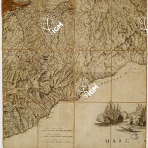 CARTA COROGRAFICA DEGLI STATI DI S. M. IL RE DI SARDEGNA DATA IN LUCE DALL'INGEGNERE BORGONIO NEL 1683 CORRETTA ED ACCRESCIUTA NELL'ANNO 1772 - Foglio 11