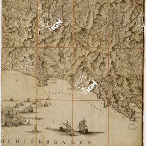 CARTA COROGRAFICA DEGLI STATI DI S. M. IL RE DI SARDEGNA DATA IN LUCE DALL'INGEGNERE BORGONIO NEL 1683 CORRETTA ED ACCRESCIUTA NELL'ANNO 1772 - Foglio 12