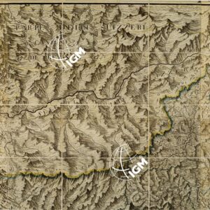 CARTA COROGRAFICA DEGLI STATI DI S. M. IL RE DI SARDEGNA DATA IN LUCE DALL'INGEGNERE BORGONIO NEL 1683 CORRETTA ED ACCRESCIUTA NELL'ANNO 1772 - Foglio 2