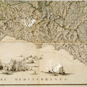 CARTA COROGRAFICA DEGLI STATI DI S. M. IL RE DI SARDEGNA DATA IN LUCE DALL'INGEGNERE BORGONIO NEL 1683 CORRETTA ED ACCRESCIUTA NELL'ANNO 1772 - Foglio 9