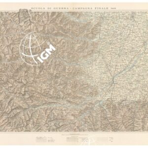 SCUOLA DI GUERRA - CAMPAGNA FINALE - Foglio Centrale