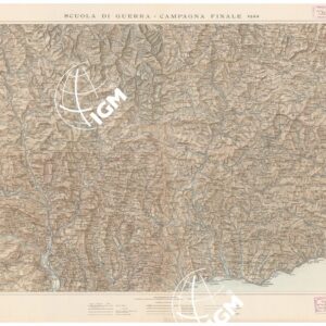 SCUOLA DI GUERRA - CAMPAGNA FINALE - Foglio Sud