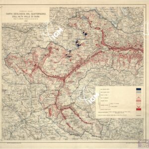 CARTA GEOLOGICA DEL QUATERNARIO DELL'ALTA VALLE DI SUSA