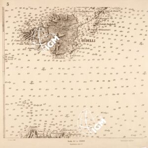 CARTA TOPOGRAFICA DELL'ARCIPELAGO DELLA MADDALENA... - Foglio 5
