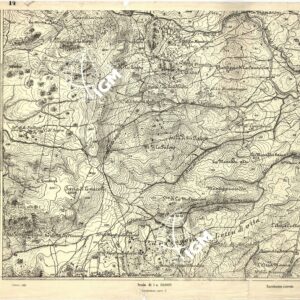 CARTA TOPOGRAFICA DELL'ARCIPELAGO DELLA MADDALENA... - Foglio 14