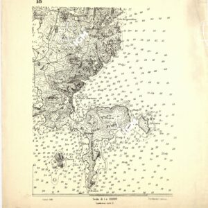 CARTA TOPOGRAFICA DELL'ARCIPELAGO DELLA MADDALENA... - Foglio 18