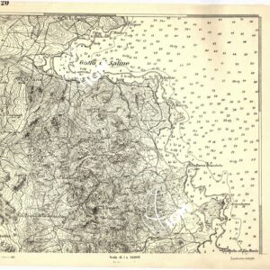 CARTA TOPOGRAFICA DELL'ARCIPELAGO DELLA MADDALENA... - Foglio 20