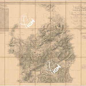 CARTA DELL'ISOLA E REGNO DI SARDEGNA - Foglio Nord