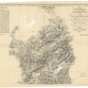 CARTA DELL'ISOLA E REGNO DI SARDEGNA - Foglio Nord