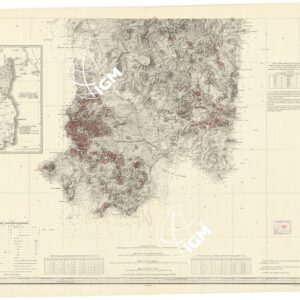 CARTA DELL'ISOLA E REGNO DI SARDEGNA - Foglio Sud