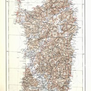 SARDEGNA - DECLINAZIONE MAGNETICA AL 1943-5