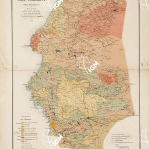 CARTA GEOLOGICO-MINERARIA DELL'INGLESIENTE (ISOLA DI SARDEGNA)