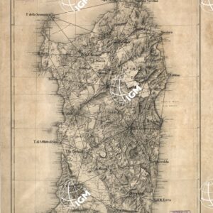 TRIANGOLAZIONE DI I° ORDINE DELL'ISOLA DI SARDEGNA