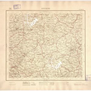 CARTA DELLE PROVINCIE DI CAGLIARI E SASSARI... - Foglio 194.11 - Ozieri