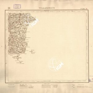 CARTA DELLE PROVINCIE DI CAGLIARI E SASSARI... - Foglio 235.28 - Villasimius
