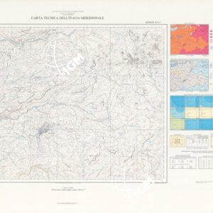 CARTA TECNICA DELL'ITALIA MERIDIONALE - INIZIO DEI RILIEVI SARDEGNA PER CONTO DELLA CASSA PER IL MEZZOGIORNO - Sezione 515-C4 - Neoneli (Oristano)