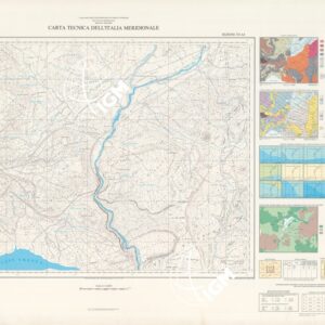 CARTA TECNICA DELL'ITALIA MERIDIONALE - INIZIO DEI RILIEVI SARDEGNA PER CONTO DELLA CASSA PER IL MEZZOGIORNO - Sezione 515-A4 - Sedilo (Oristano)
