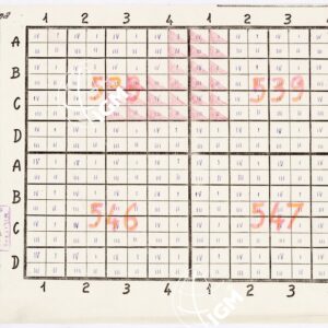 CARTA TECNICA DELL'ITALIA MERIDIONALE - INIZIO DEI RILIEVI SARDEGNAPER CONTO DELLA CASSA PER IL MEZZOGIORNO - Quadro d'Unione (3)