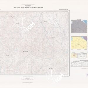 CARTA TECNICA DELL'ITALIA MERIDIONALE - INIZIO DEI RILIEVI SARDEGNA PER CONTO DELLA CASSA PER IL MEZZOGIORNO - Elemento 538-C3-III - Monte Fonnescu (Cagliari)