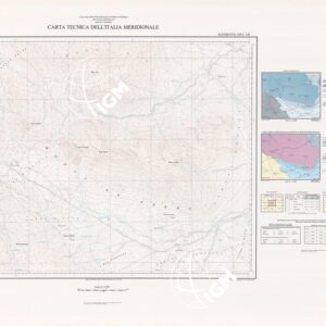 CARTA TECNICA DELL'ITALIA MERIDIONALE - INIZIO DEI RILIEVI SARDEGNA PER CONTO DELLA CASSA PER IL MEZZOGIORNO - Elemento 538-C3-II - Monte Ois (Cagliari)