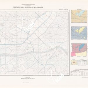 CARTA TECNICA DELL'ITALIA MERIDIONALE - INIZIO DEI RILIEVI SARDEGNA PER CONTO DELLA CASSA PER IL MEZZOGIORNO - Elemento 538-B4-III - Pauli Sa Ussa (Oristano)