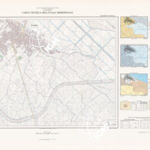 CARTA TECNICA DELL'ITALIA MERIDIONALE - INIZIO DEI RILIEVI SARDEGNA PER CONTO DELLA CASSA PER IL MEZZOGIORNO - Elemento 538-B4-II - Terralba (Oristano)