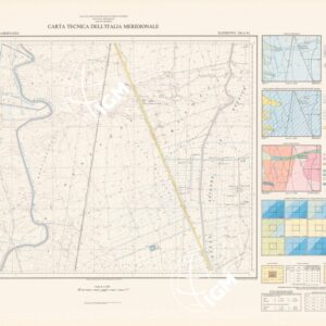 CARTA TECNICA DELL'ITALIA MERIDIONALE - INIZIO DEI RILIEVI SARDEGNA PER CONTO DELLA CASSA PER IL MEZZOGIORNO - Elemento 538-A4-I - Villino Mocci De Martis (Oristano)