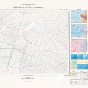 CARTA TECNICA DELL'ITALIA MERIDIONALE - INIZIO DEI RILIEVI SARDEGNA PER CONTO DELLA CASSA PER IL MEZZOGIORNO - Elemento 529-D1-III - Masongius (Oristano)