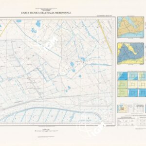 CARTA TECNICA DELL'ITALIA MERIDIONALE - INIZIO DEI RILIEVI SARDEGNA PER CONTO DELLA CASSA PER IL MEZZOGIORNO - Elemento 528-D4-IV - Cirras (Oristano)