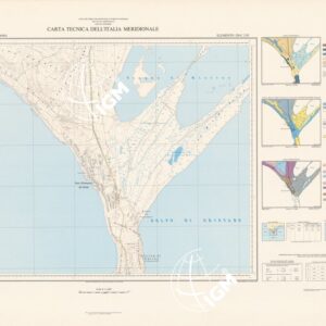 CARTA TECNICA DELL'ITALIA MERIDIONALE - INIZIO DEI RILIEVI SARDEGNA PER CONTO DELLA CASSA PER IL MEZZOGIORNO - Elemento 528-C2-IV - S. Giovanni di Sinis (Oristano)
