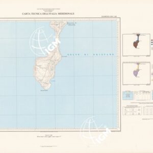 CARTA TECNICA DELL'ITALIA MERIDIONALE - INIZIO DEI RILIEVI SARDEGNA PER CONTO DELLA CASSA PER IL MEZZOGIORNO - Elemento 528-C2-III - Capo S. Marco (Oristano)