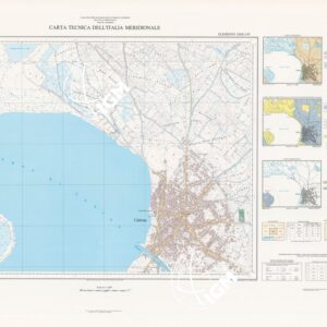 CARTA TECNICA DELL'ITALIA MERIDIONALE - INIZIO DEI RILIEVI SARDEGNA PER CONTO DELLA CASSA PER IL MEZZOGIORNO - Elemento 528-B3-IV - Cabras (Oristano)