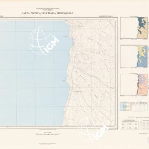 CARTA TECNICA DELL'ITALIA MERIDIONALE - INIZIO DEI RILIEVI SARDEGNA PER CONTO DELLA CASSA PER IL MEZZOGIORNO - Elemento 528-B1-I - Monte Corrighias (Oristano)