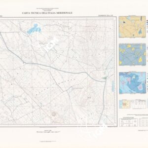 CARTA TECNICA DELL'ITALIA MERIDIONALE - INIZIO DEI RILIEVI SARDEGNA PER CONTO DELLA CASSA PER IL MEZZOGIORNO - Elemento 528-A2-IV - Matta Arbadas (Oristano)