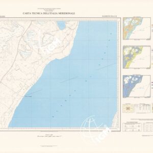 CARTA TECNICA DELL'ITALIA MERIDIONALE - INIZIO DEI RILIEVI SARDEGNA PER CONTO DELLA CASSA PER IL MEZZOGIORNO - Elemento 528-A2-II - Nuraghe Ziricottu (Oristano)
